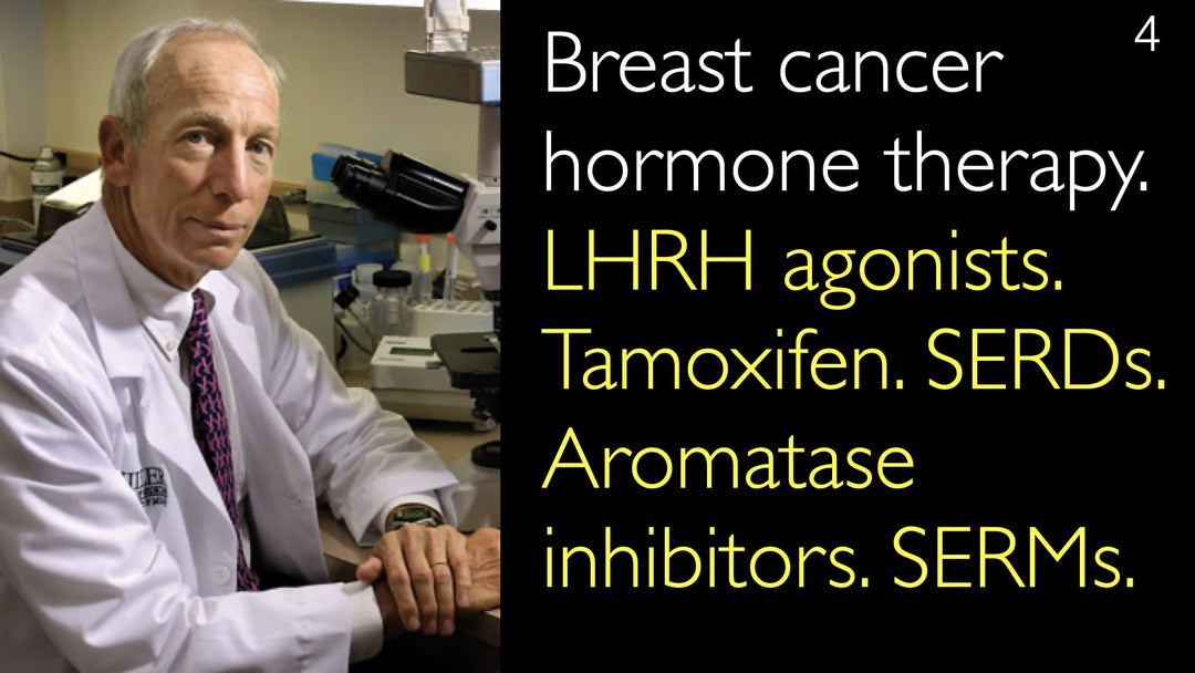Hormonaalinen hoito rintasyövässä 
 
 LHRH-agonistit 
 Tamoksifeeni 
 SERD-lääkkeet 
 Aromataasin estäjät 
 SERM-lääkkeet