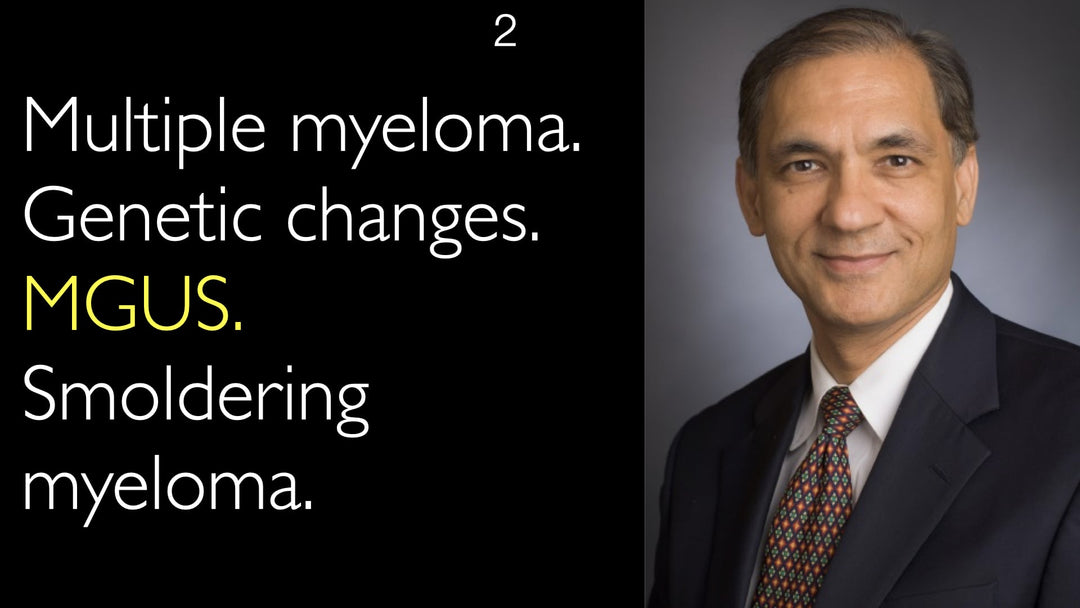 Monoklonaalinen gammapatia epämääräisestä merkityksestä (MGUS). Kytevä myeloomasyndrooma (SMM).