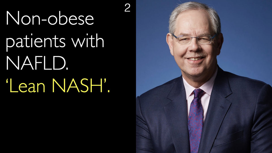 Potilas ei ole lihava, mutta hänellä on rasvamaksatauti (NAFLD). Kyseessä on ns. laiha NASH.