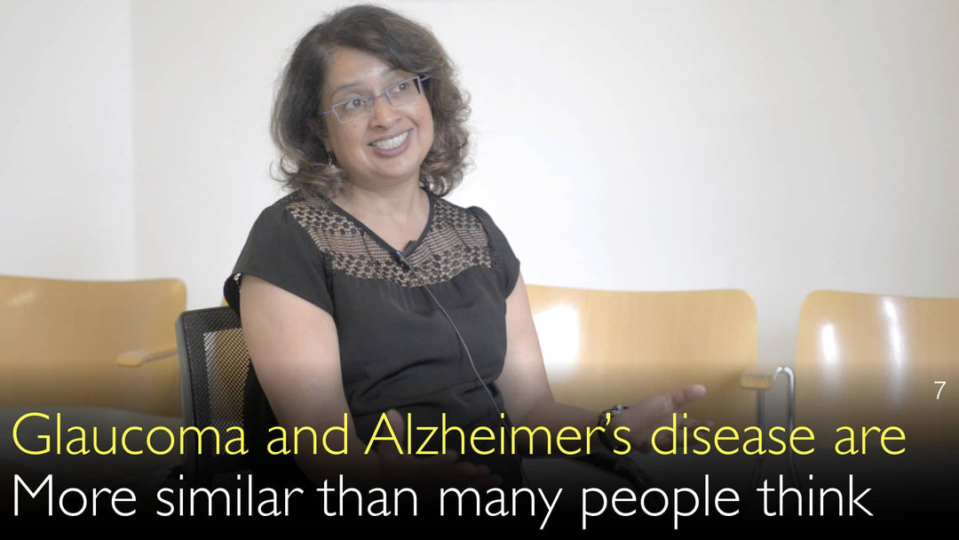 Glaukooma ja Alzheimerin tauti muistuttavat toisiaan. Molemmat ovat neurodegeneratiivisia sairauksia.