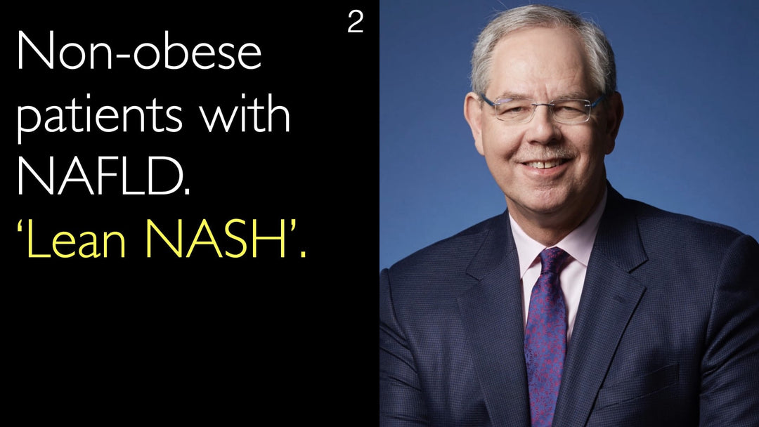 Potilas ei ole lihava, mutta hänellä on rasvamaksatauti (NAFLD). Kyseessä on ns. laiha NASH.
