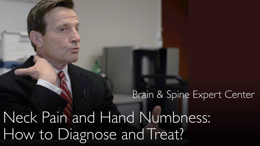 Neck pain and hand numbness. Causes and treatment. Medical second opinion. 2