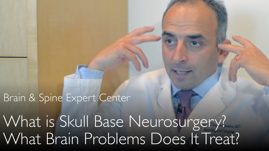 Skull base tumor treatment neurosurgery. 1