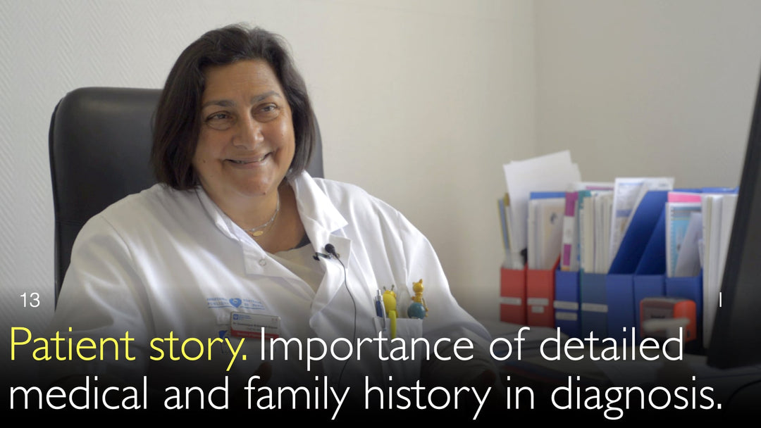Clinical case. Importance of detailed medical and family history in diagnosis. 13