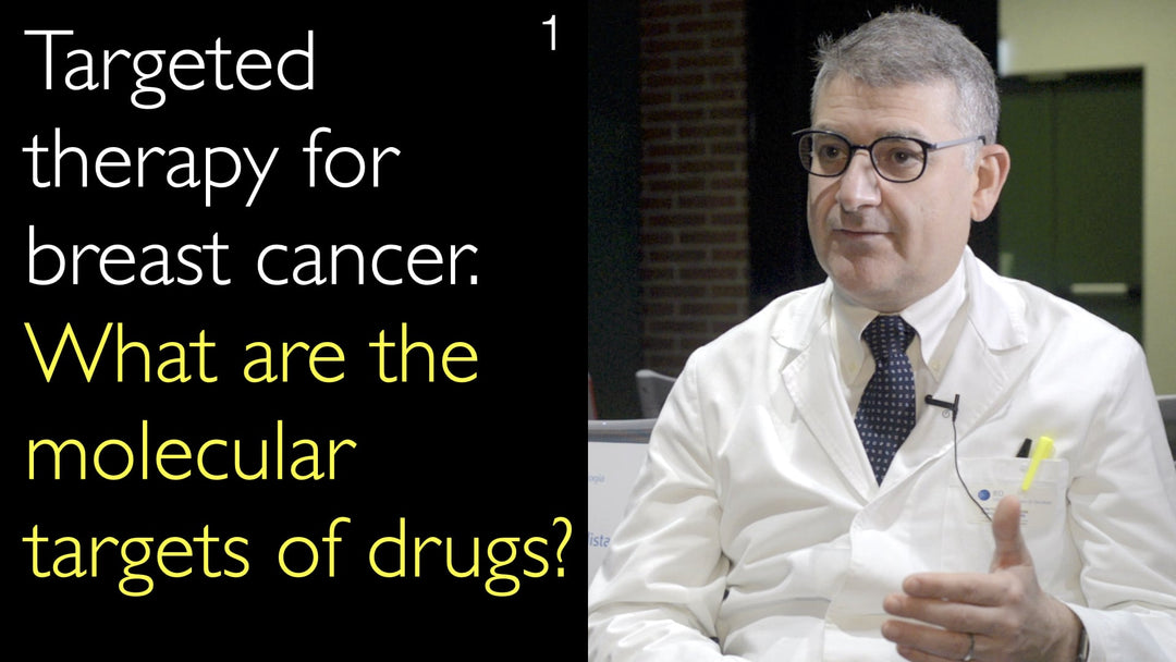 Targeted therapy for breast cancer. What are the molecular targets of drugs? 1