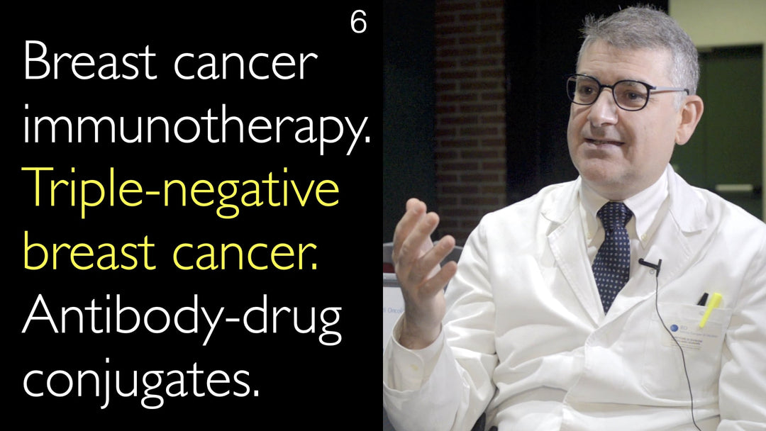Breast cancer immunotherapy. Triple-negative breast cancer. Antibody-drug conjugates. 6