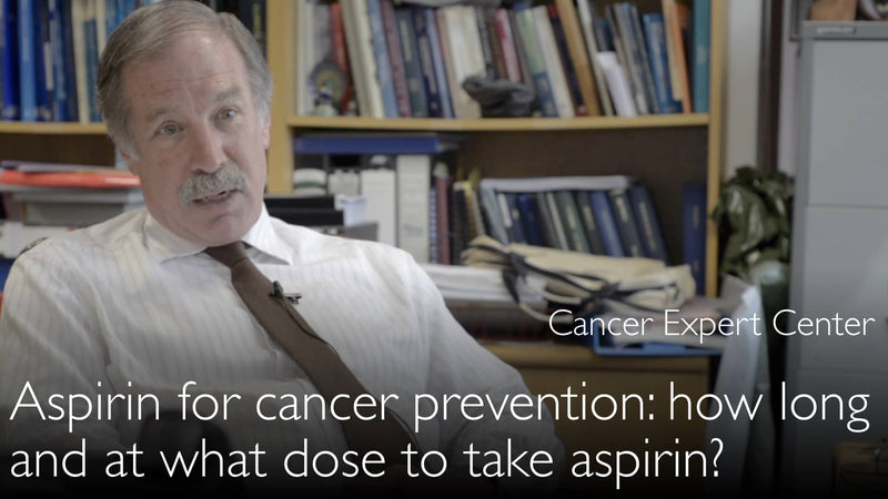 Aspirin for cancer prevention. How long to take aspirin? What dose of aspirin prevents cancer? 7