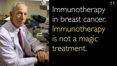 Immunoterapia rintasyövän hoidossa 
 Immunoterapia ei ole taikalääke.