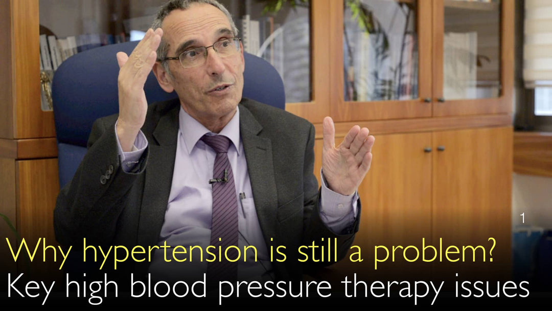 Why hypertension is still a problem? Key high blood pressure therapy issues. 1